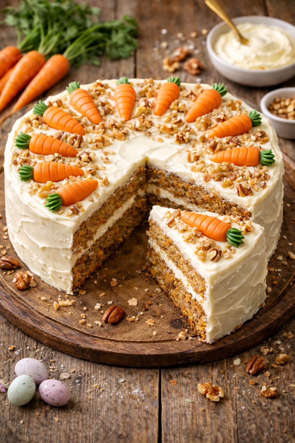 Leckerer Karottenkuchen