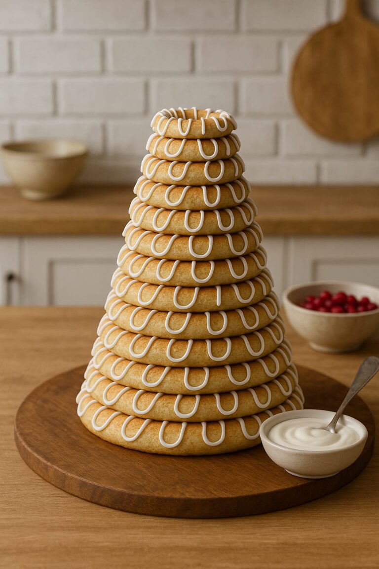 Kransekake Turm backen