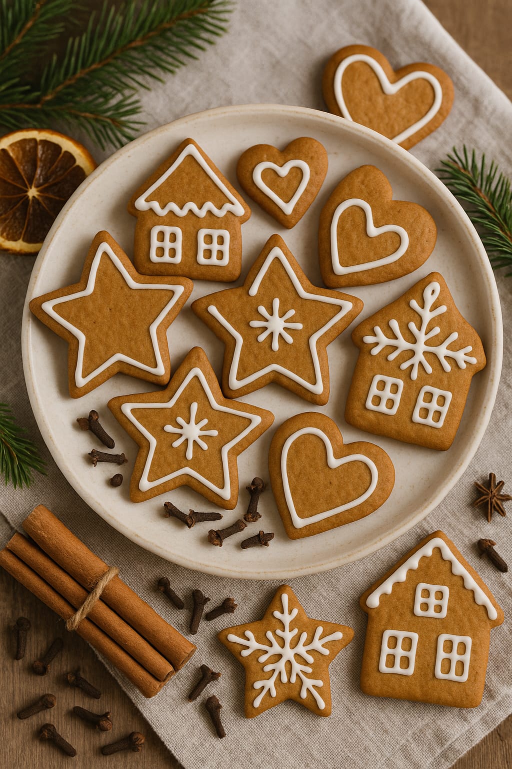 Skandinavische Pfefferkuchen