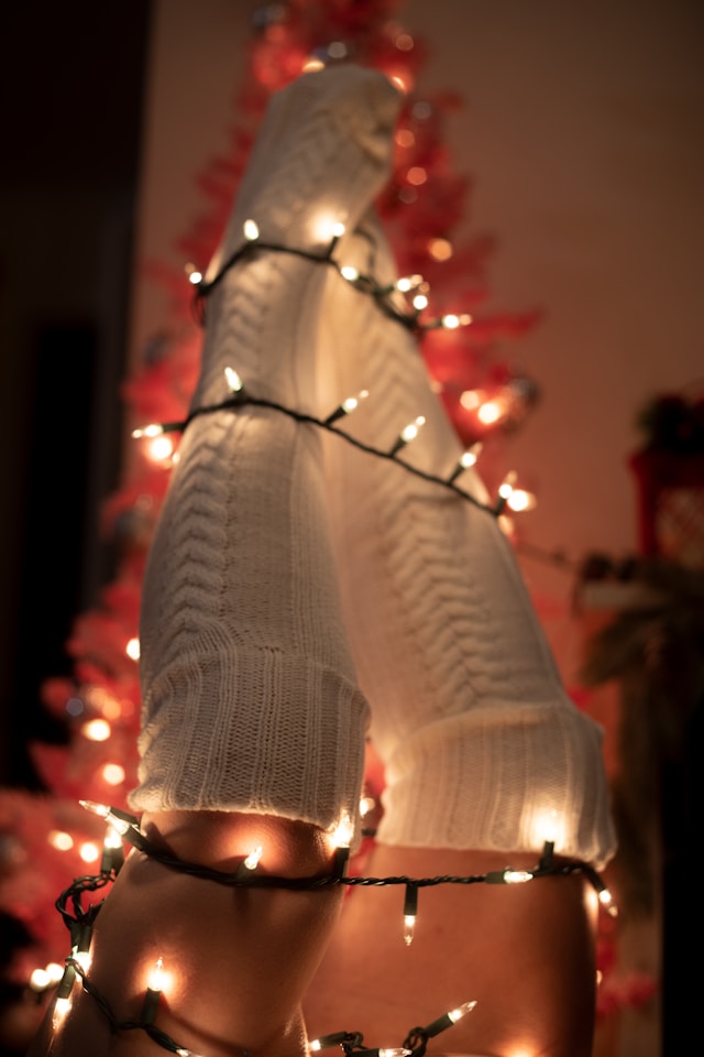 Weihnachtsgeschenke für Frauen - Socken selbstgestrickt